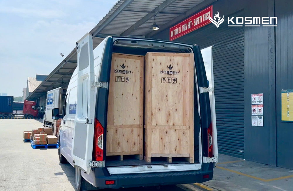 Dự &aacute;n lắp đặt m&aacute;y h&uacute;t ẩm Kosmen KM-250S để xử l&yacute; ẩm kho b&atilde;i lưu giữ h&agrave;ng h&oacute;a