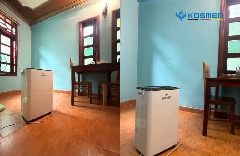 Dự án lắp đặt máy hút ẩm Kosmen KM-60S tại khách sạn Đồi Thông