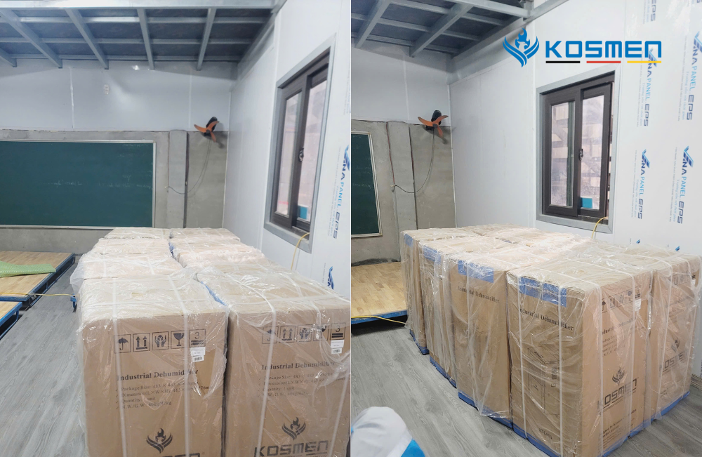 Dự &aacute;n lắp đặt m&aacute;y h&uacute;t ẩm cho nh&agrave; m&aacute;y sản xuất gạch tại H&agrave; Nội