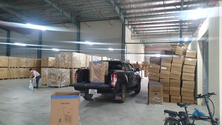 Lắp đặt máy hút ẩm công nghiệp Kosmen tại công ty Hương Phẩm West Coast