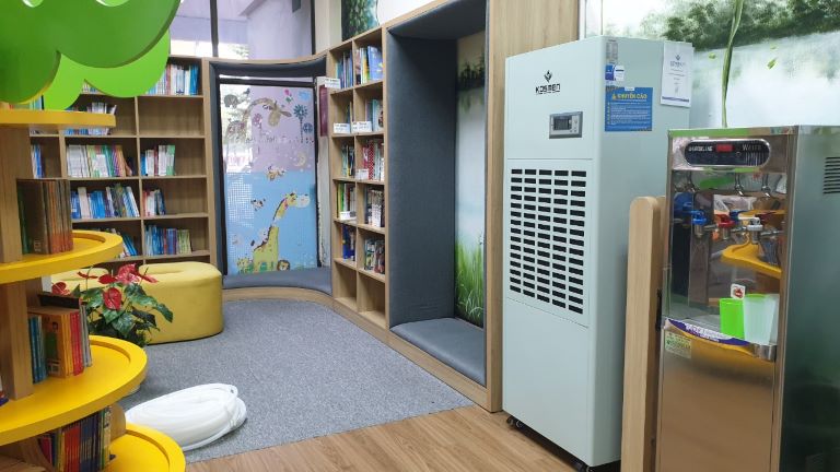 Dự án lắp đặt máy hút ẩm Kosmen để xử lý ẩm tại thư viện tỉnh Bắc Ninh