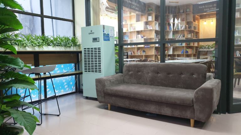 Lắp đặt máy hút ẩm tại thư viện tỉnh Bắc Ninh
