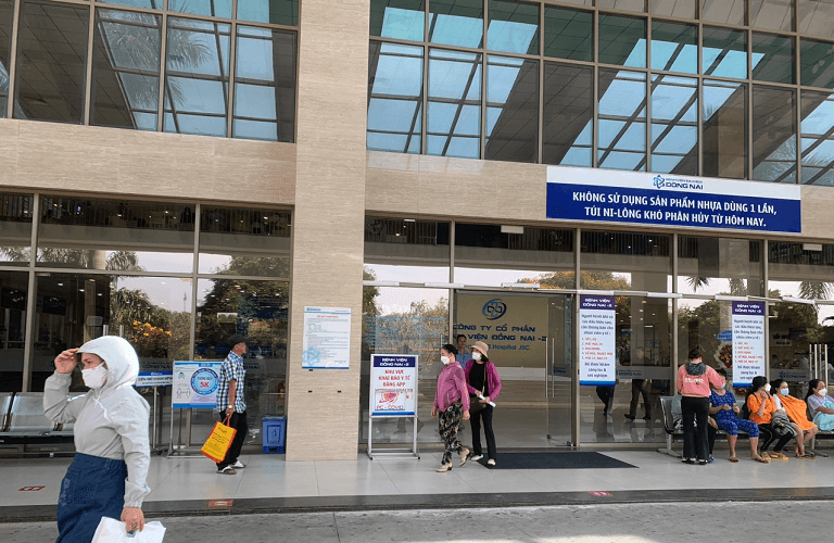 Không gian bên ngoài của Bệnh viện Đồng Nai -2