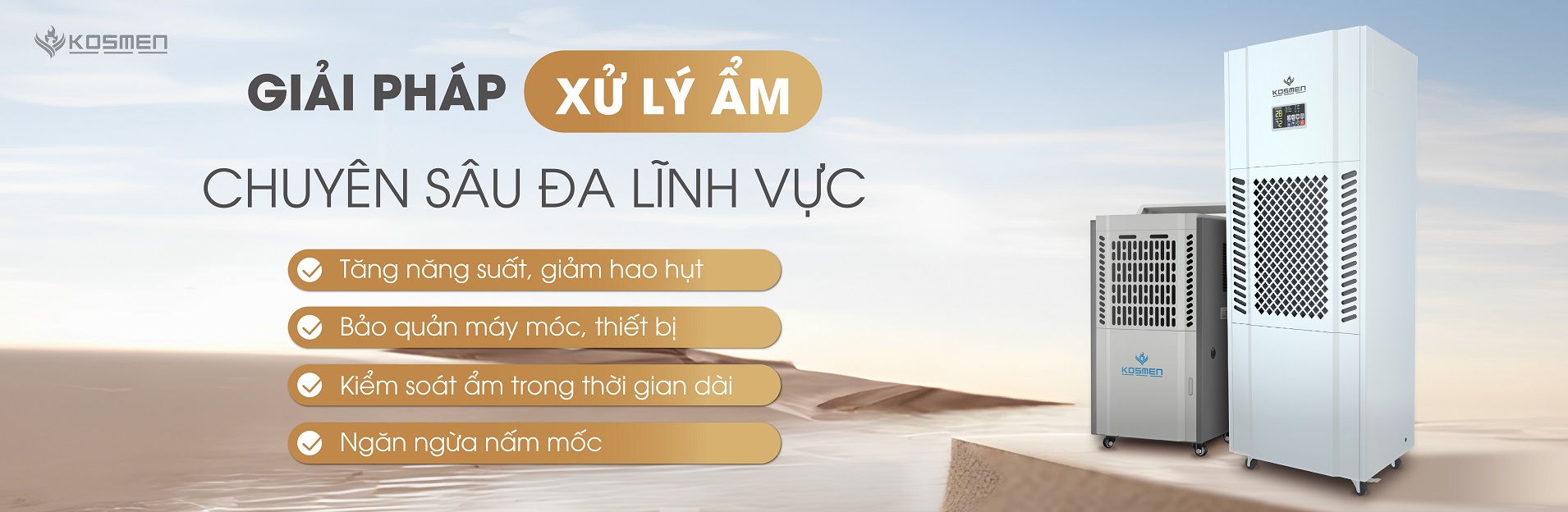 Giải pháp xử lý ẩm cho doanh nghiệp