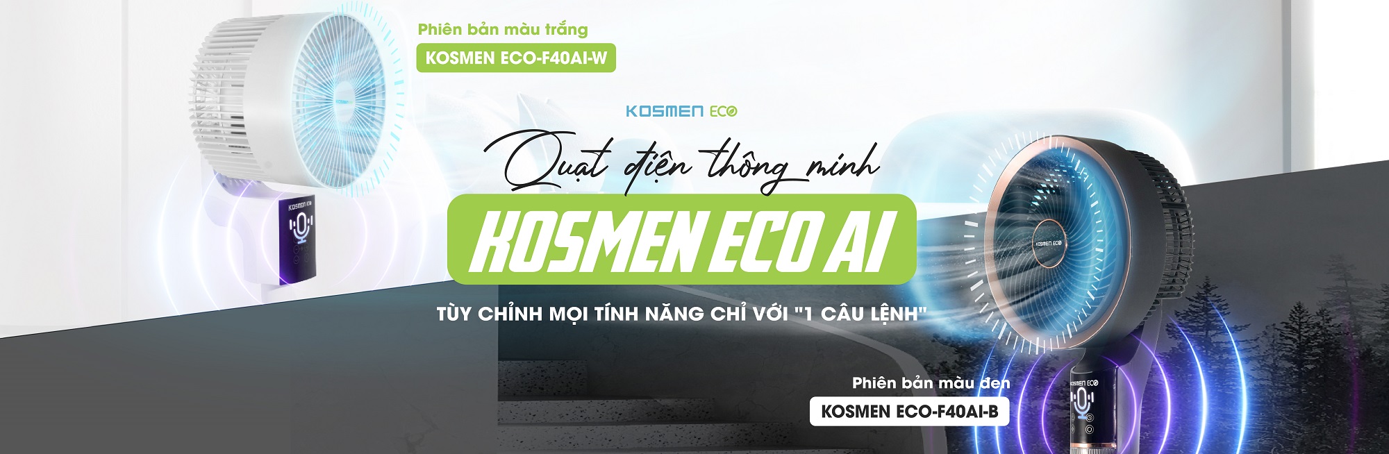 Kosmen ra mắt sản phẩm quạt thông minh