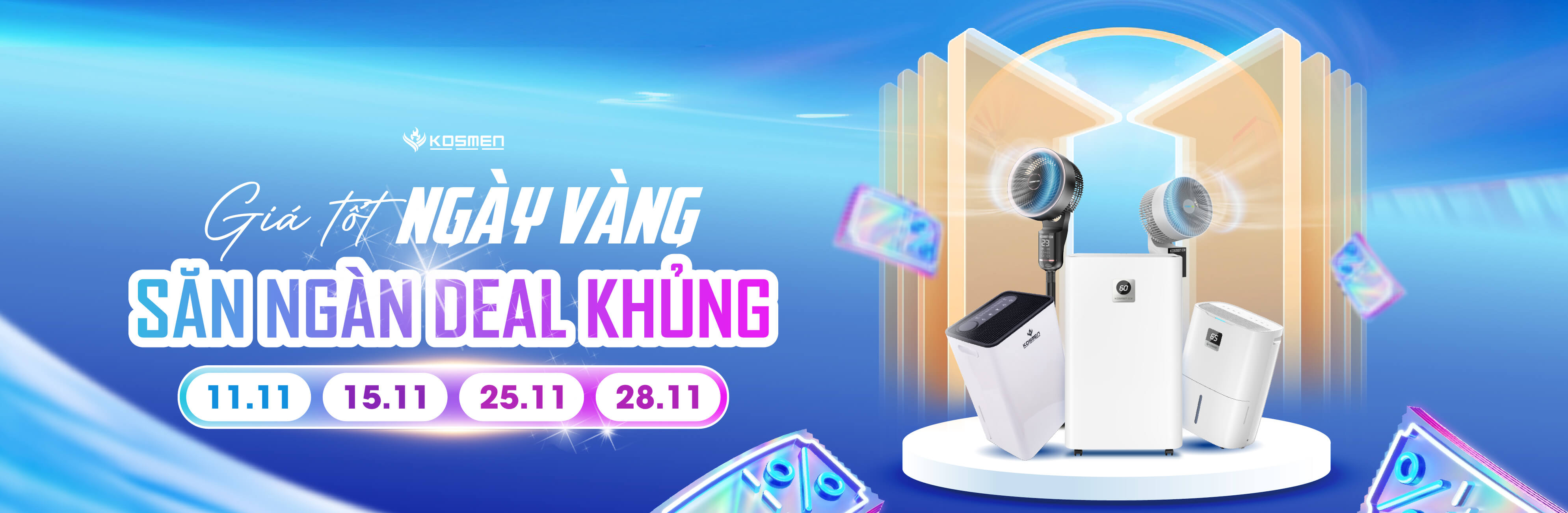 Săn sale tháng 11 cùng Kosmen 