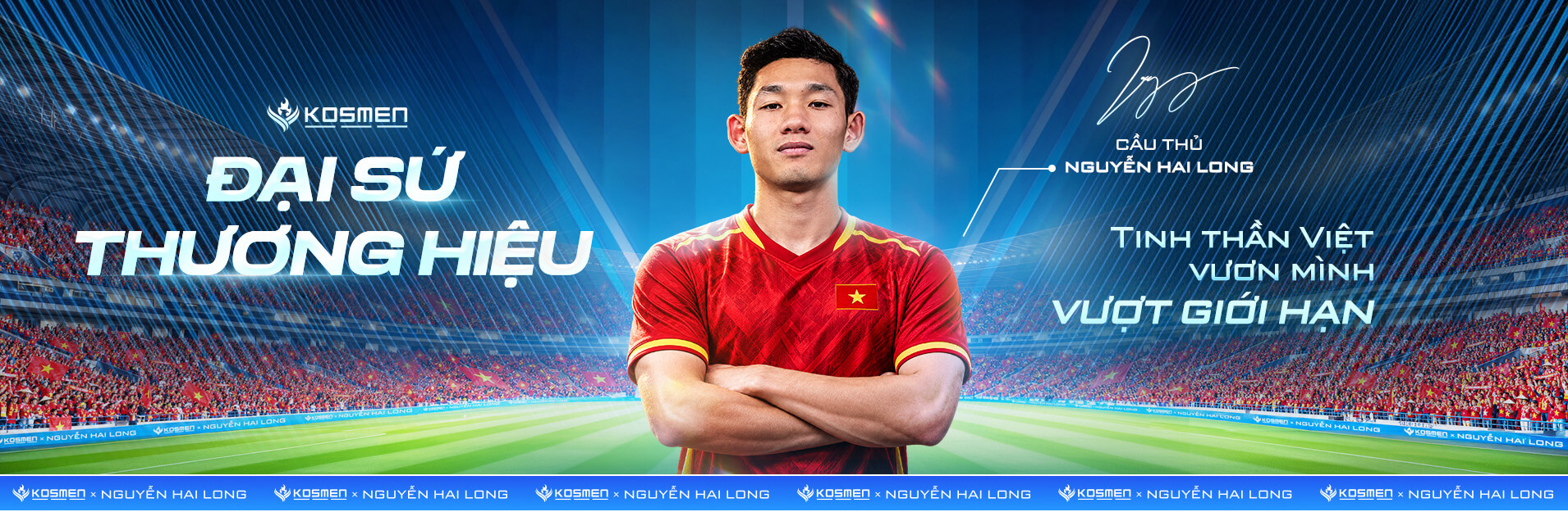Kosmen Công Bố Đại Sứ Thương Hiệu Nguyễn Hai Long