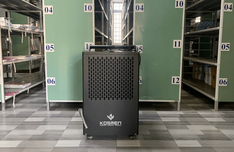 Máy hút ẩm Kosmen KM-150S giúp bảo quản tài liệu hiệu quả
