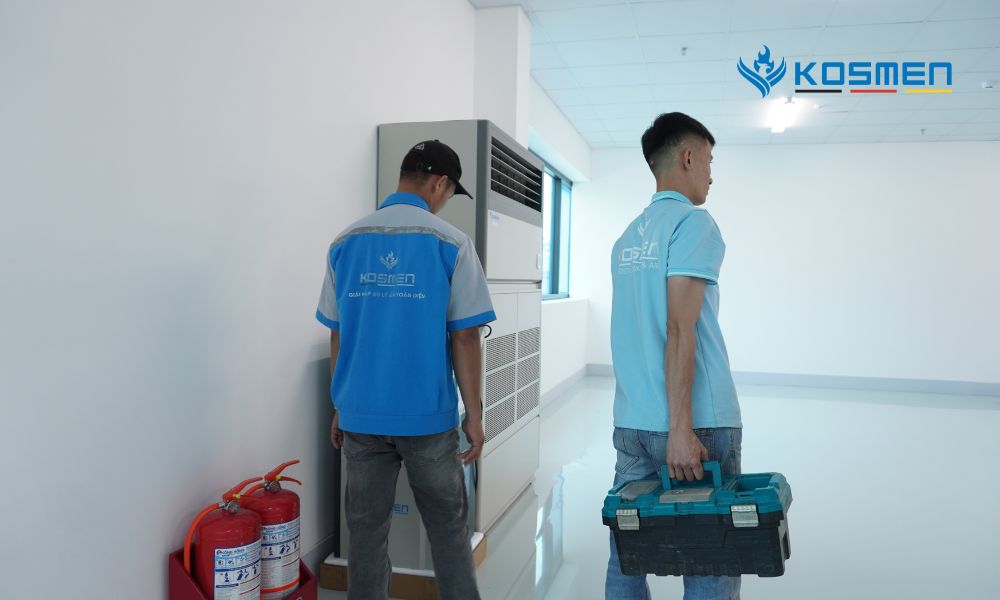 Lắp đặt 2 máy hút ẩm công nghiêp Kosmen KM-150S và Kosmen Km-180S bảo quản thiết bị dây đẫn điện