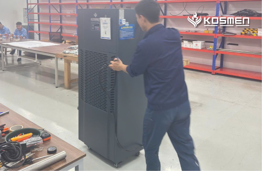 M&aacute;y h&uacute;t ẩm c&ocirc;ng nghiệp Kosmen KM-150S tại Q&T