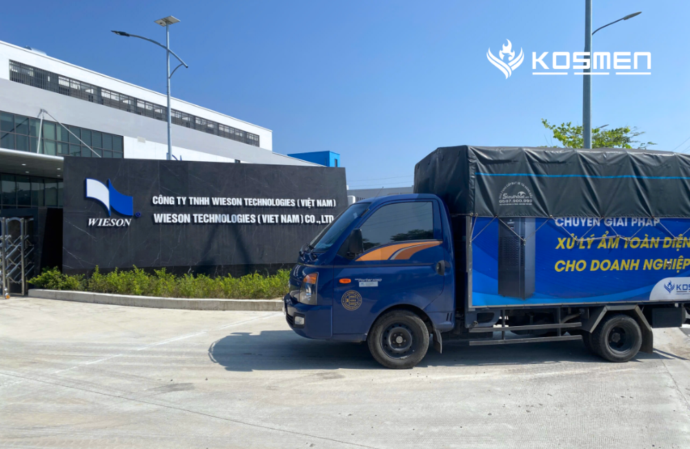 Máy hút ẩm Kosmen KM-250S bảo quản linh kiện kim loại, linh kiện dùng cho ô tô