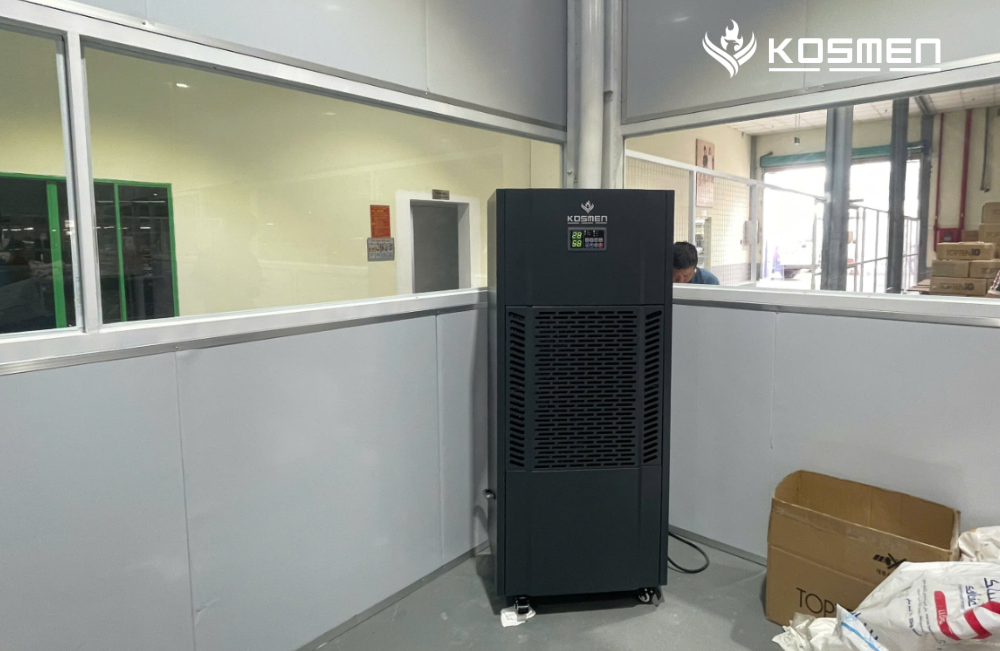 M&aacute;y h&uacute;t ẩm c&ocirc;ng nghiệp Kosmen KM-250S kiểm so&aacute;t ẩm ph&ograve;ng đ&oacute;ng g&oacute;i