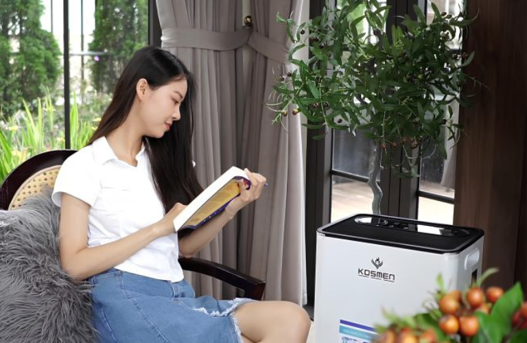 Máy hút ẩm dân dụng Kosmen được tích hợp nhiều tính năng thông minh