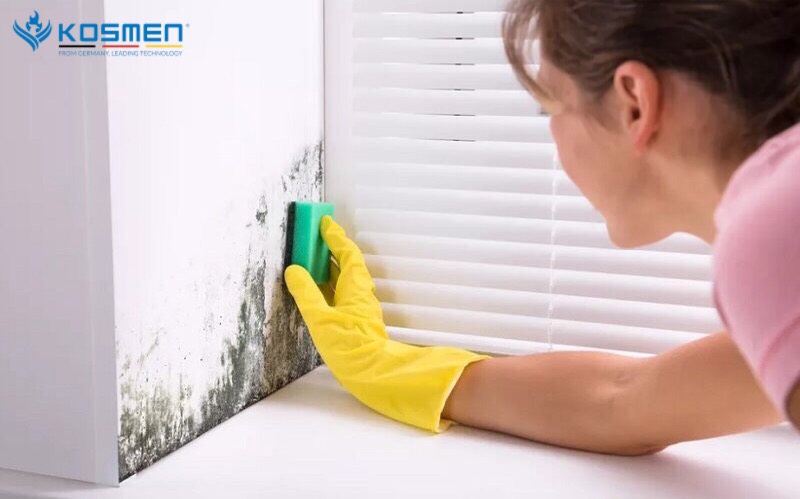 Độ ẩm cao g&acirc;y nhiều t&aacute;c động ti&ecirc;u cực đến c&aacute;c gia đ&igrave;nh ở H&agrave; Nội