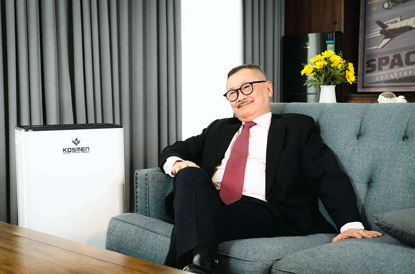 Máy hút ẩm Kosmen giúp để bảo vệ sức khoẻ các thành viên trong gia đình tốt hơn