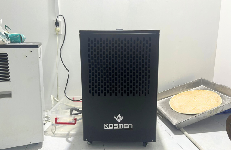 Hút ẩm cho sản xuất viên giặt dạng sủi tại công ty Gia Linh Agritech