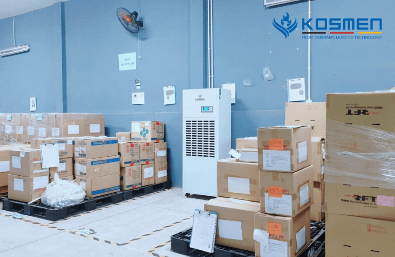 Dự án lắp đặt máy hút ẩm tại công ty Chao Long Bắc Ninh