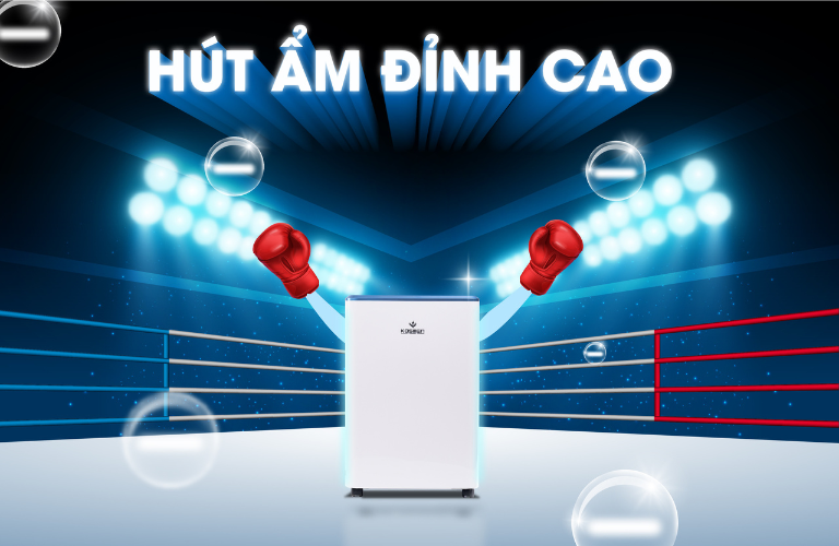 M&aacute;y h&uacute;t ẩm Kosmen KM-12N th&iacute;ch hợp sử dụng trong kh&ocirc;ng gian nhỏ như ph&ograve;ng ngủ, ph&ograve;ng l&agrave;m việc