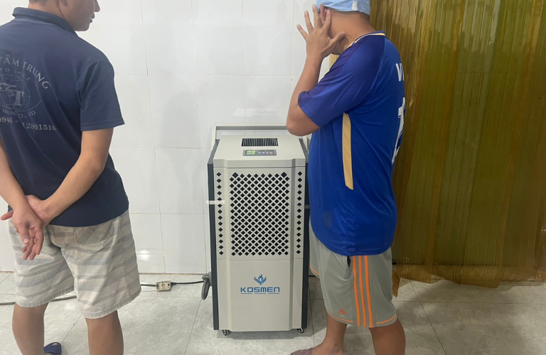 Dự án lắp đặt máy hút ẩm để bảo quản gia vị tại công ty Tâm Trung