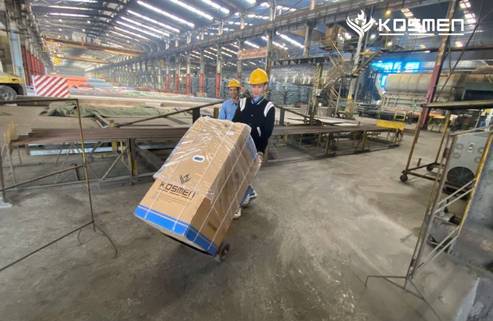 Máy hút ẩm Kosmen KM-150S bảo quản nguyên liệu, sản phẩm sắt thép