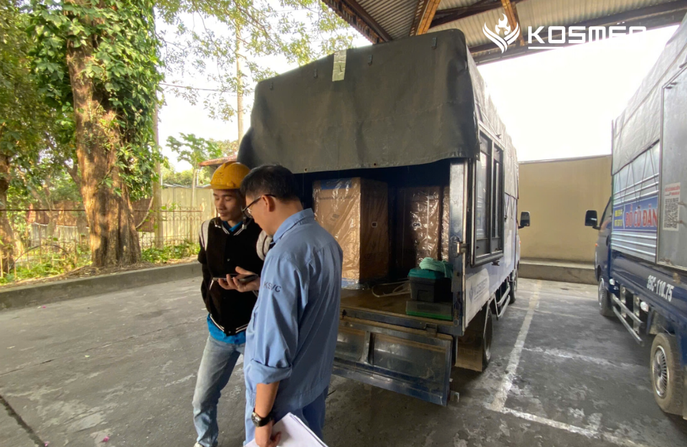 Máy hút ẩm Kosmen KM-150S bảo quản nguyên liệu, sản phẩm sắt thép