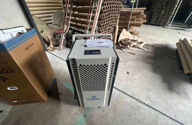 Dự án lắp đặt máy hút ẩm Kosmen KM-150S tại công ty TNHH sản xuất ống giấy công nghiệp Bảo Châu
