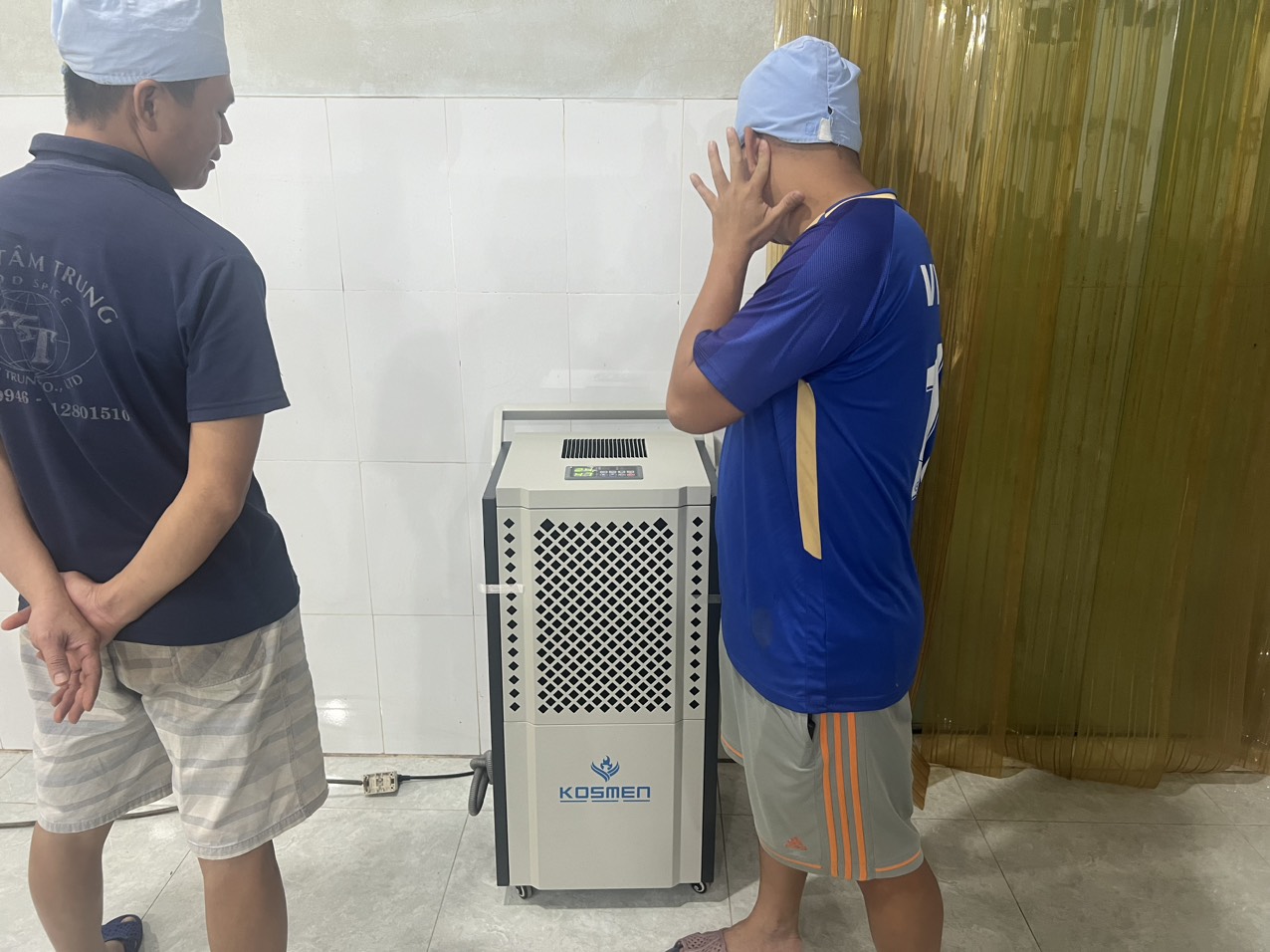 M&aacute;y h&uacute;t ẩm Kosmen KM-150S c&oacute; khả năng ứng dụng trong nhiều lĩnh vực sản xuất