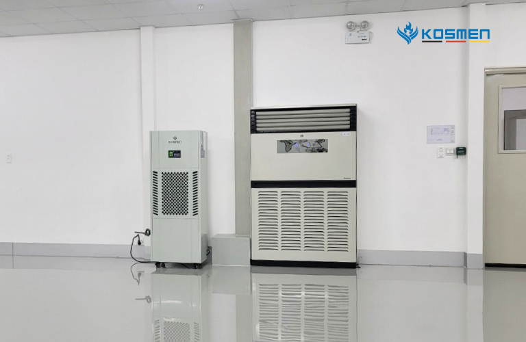 Dự án lắp đặt máy hút ẩm để bảo quản thiết bị điện tại Hưng Yên