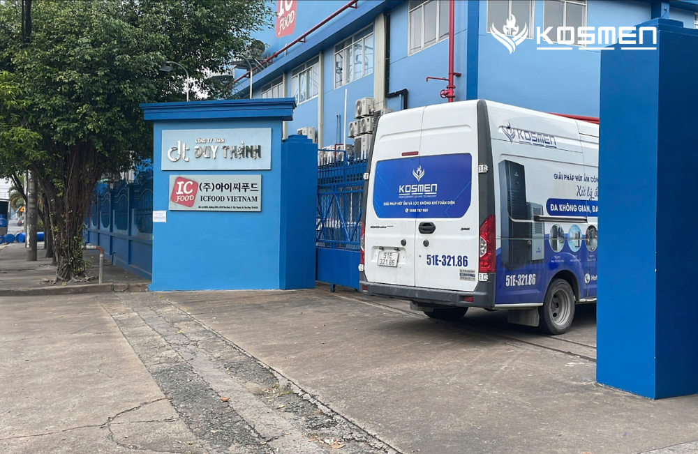 M&aacute;y h&uacute;t ẩm Kosmen KM-180S kiểm so&aacute;t ẩm kho lưu trữ sản phẩm, nguy&ecirc;n liệu thực phẩm