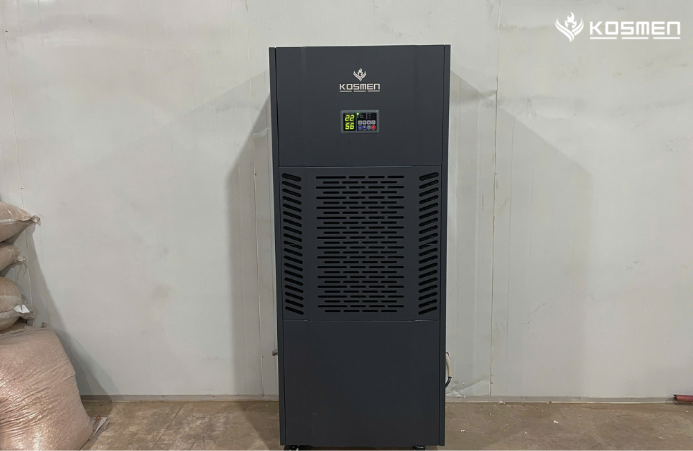 Dự &aacute;n lắp đặt m&aacute;y h&uacute;t ẩm Kosmen KM-250S để bảo quản hạt giống