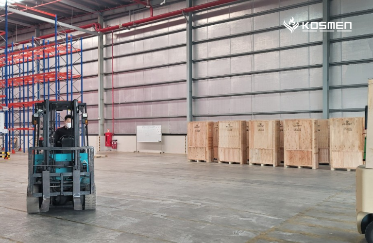 Dự án lắp đặt máy hút ẩm Kosmen KM-480S bảo quản sản phẩm may mặc