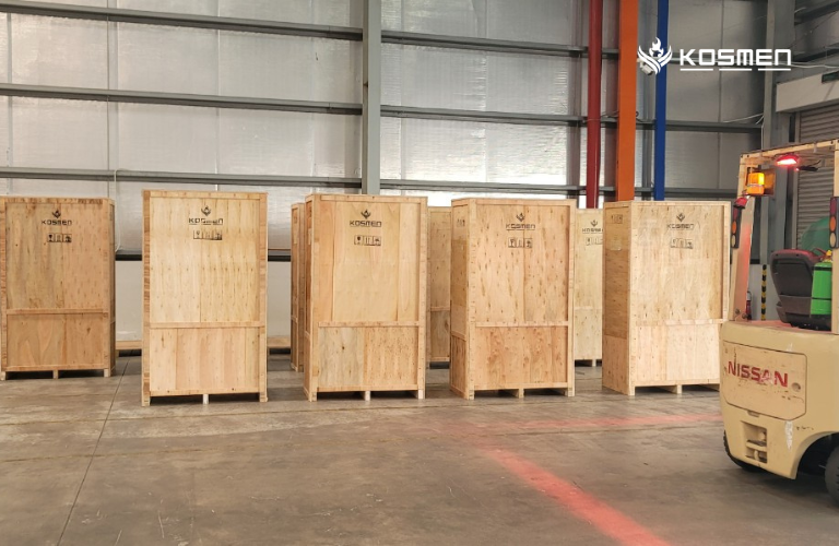 Dự án lắp đặt máy hút ẩm Kosmen KM-480S bảo quản sản phẩm may mặc