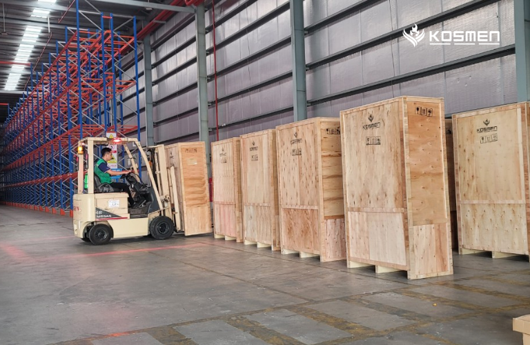 Dự án lắp đặt máy hút ẩm Kosmen KM-480S bảo quản sản phẩm may mặc