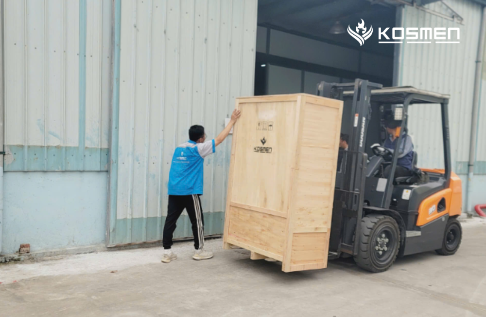 Lắp đặt máy hút ẩm Kosmen KM-480S bảo quản linh kiện điện tử