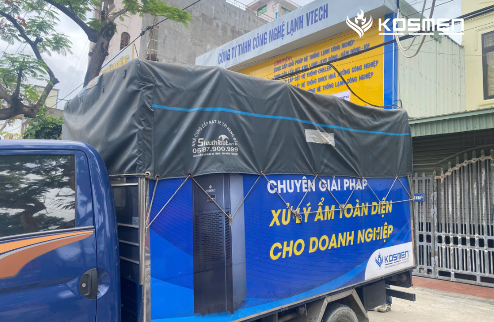 Lắp đặt máy hút ẩm bảo quản máy móc, thiết bị công nghiệp