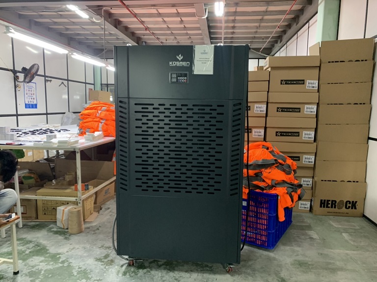 Máy hút ẩm tại Vũng Tàu Kosmen KM-480S hoạt động bền bỉ với mức công suất cực lớn