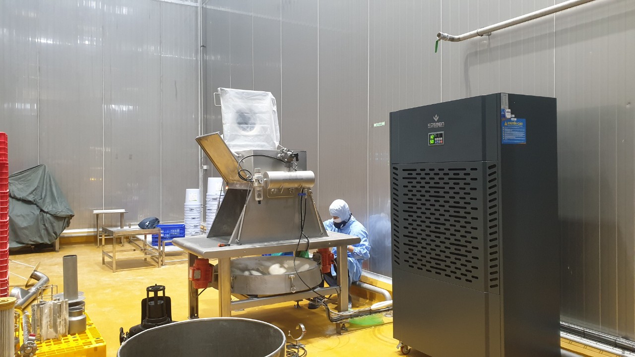 Máy hút ẩm Kosmen KM-480S được ưa chuộng tại các doanh nghiệp quy mô lớn