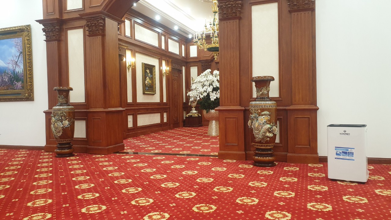 M&aacute;y h&uacute;t ẩm được nhiều chủ doanh nghiệp kh&aacute;ch sạn, homestay sử dụng chống ẩm mốc