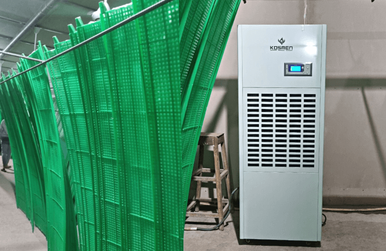 Dự án lắp đặt máy hút ẩm Kosmen KM-180S để sấy và bảo quản bánh đa nem tại Khánh Hòa