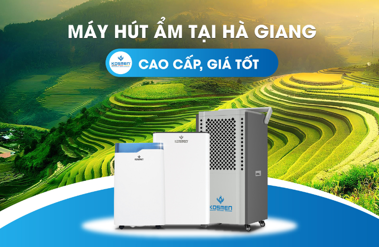 Kosmen Việt Nam l&agrave; địa chỉ b&aacute;n m&aacute;y h&uacute;t ẩm uy t&iacute;n, gi&aacute; tốt nhất tại H&agrave; Giang