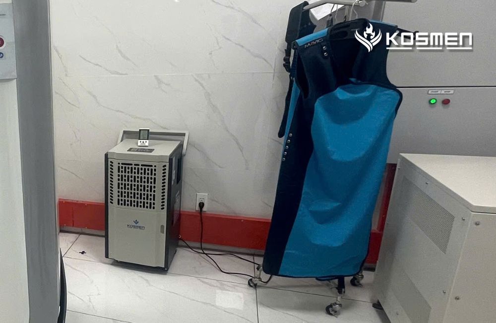 M&aacute;y h&uacute;t ẩm Kosmen tại ph&ograve;ng chụp CT