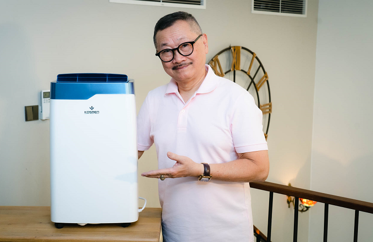 Máy hút ẩm Kosmen được thiết kế nhỏ gọn, tinh tế và hiện đại