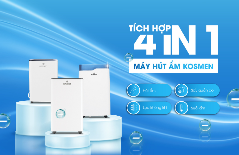 Sử dụng máy hút ẩm sấy quần áo mang đến nhiều lợi ích, tiết kiệm điện năng