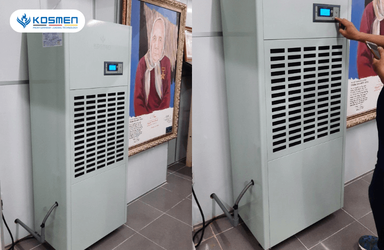Lắp đặt máy hút ẩm Kosmen tại Trung tâm Lưu trữ quốc gia II
