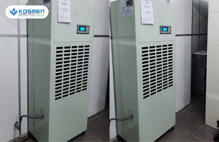 Lắp đặt máy hút ẩm Kosmen tại Trung tâm Lưu trữ quốc gia II