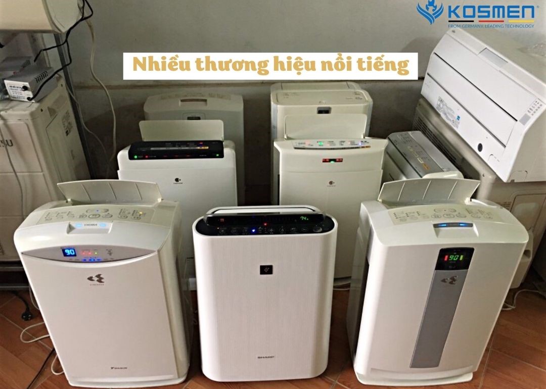 M&aacute;y h&uacute;t ẩm h&agrave;ng Nhật b&atilde;i đến từ nhiều thương hiệu nổi tiếng