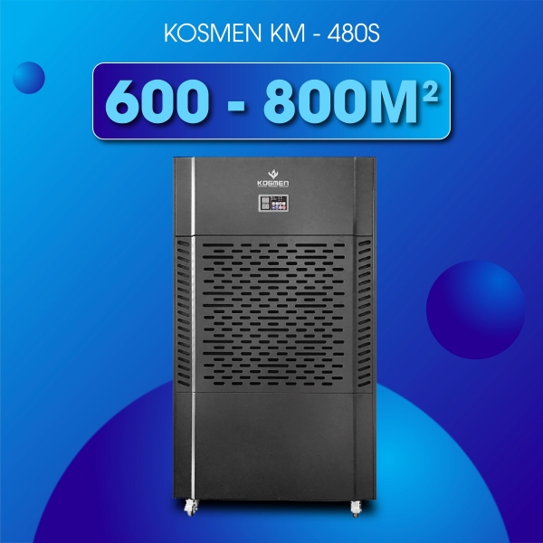 Máy hút ẩm Kosmen KM-480S được ưa chuộng tại các doanh nghiệp quy mô lớn