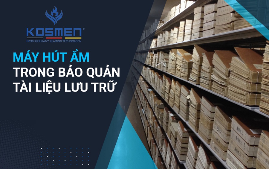 Tầm quan trọng của máy hút ẩm trong bảo quản tài liệu