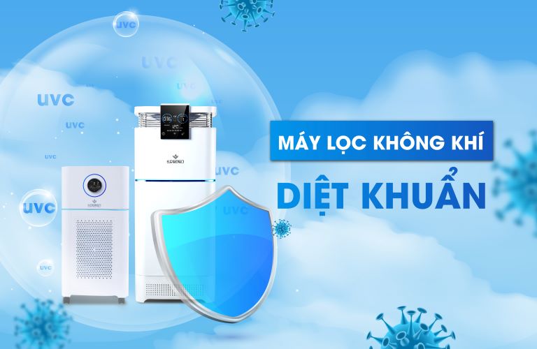 Máy Lọc Không Khí Có Đèn UV Diệt Khuẩn, Giá Tốt Nhất