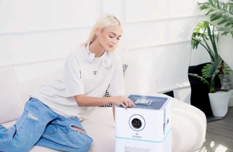 Máy lọc không khí có thể loại bỏ các loại bụi mịn có kích thước siêu nhỏ mà mắt thường không nhìn thấy được